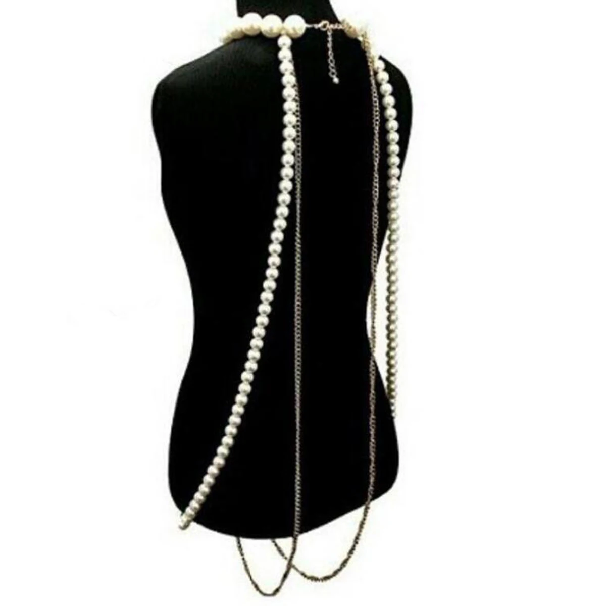 สร้อยคอทองประดับมุกสุดหรู สไตล์แฟชั่นแบบชาติพันธุ์ ดึงดูดความสนใจ สร้างบรรยากาศระดับไฮเอนด์ เครื่องประดับเสริมลุค