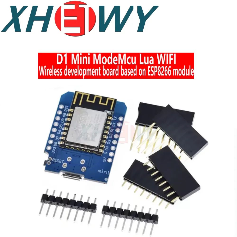 1ชิ้น D1 MINI NodeMcu Lua WiFi ขึ้นอยู่กับบอร์ดพัฒนาไร้สาย ESP8266