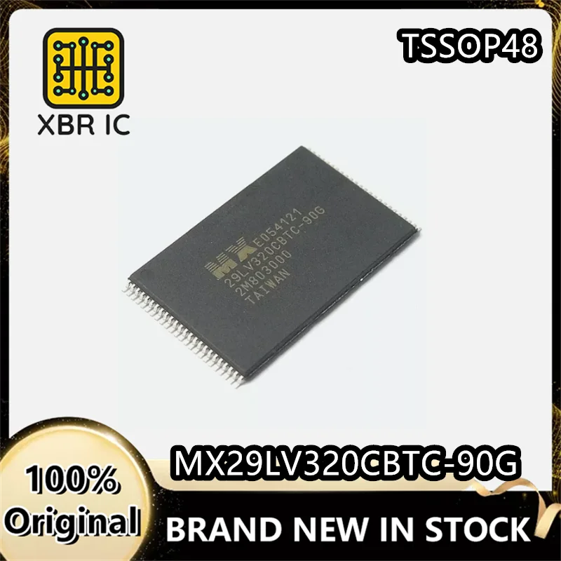 

(15/40 pieces) MX29LV320CBTC-90G 29LV320CBTC-90G TSOP48 FLASH memory Brand new original authentic spot