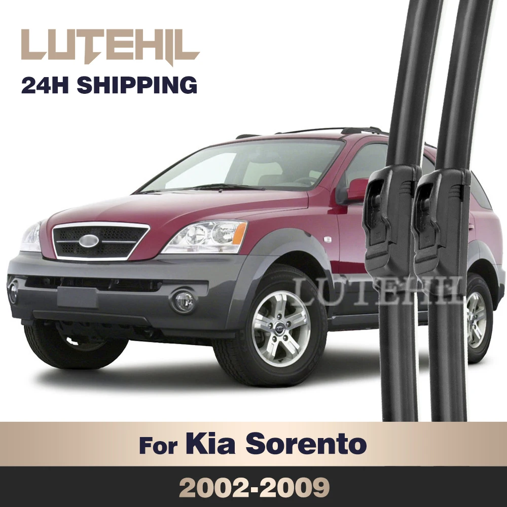 

Для Kia Sorento MK1 2002-2009 2003 2004 2005 2006 2007 2008 стеклоочиститель передние щетки стеклоочистителя лобовое стекло щетка 24 "+ 18"