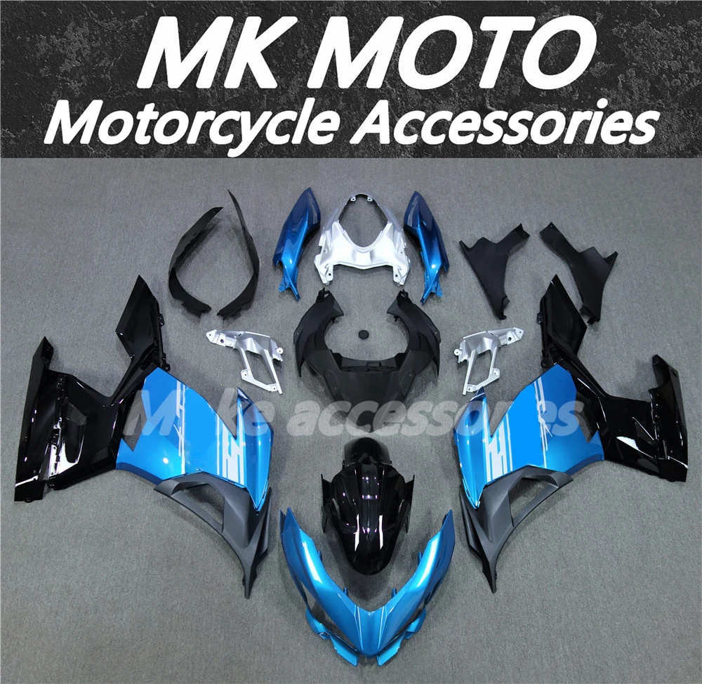 

Moke moto Motorcycle Bodywork Set For Ninja 400 2018 2019 2020 2021 2022 2023 Fairings Kit Injection Slver Black Blue New