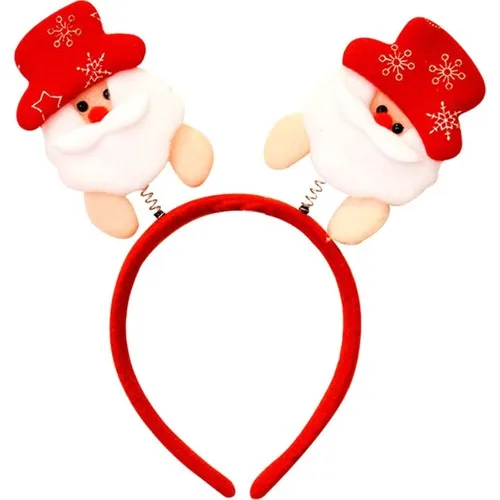 Balonpark Red Hat Santa Claus Figure Christmas New Year Party Tiara