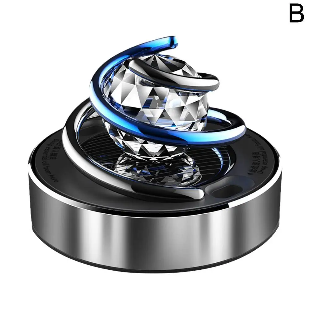 معطر هواء للسيارة يعمل بالطاقة الشمسية، ناشر داخلي يدوم طويلاً، ملحقات صغيرة للسيارة، منقي عطر الهواء J7m8 #4