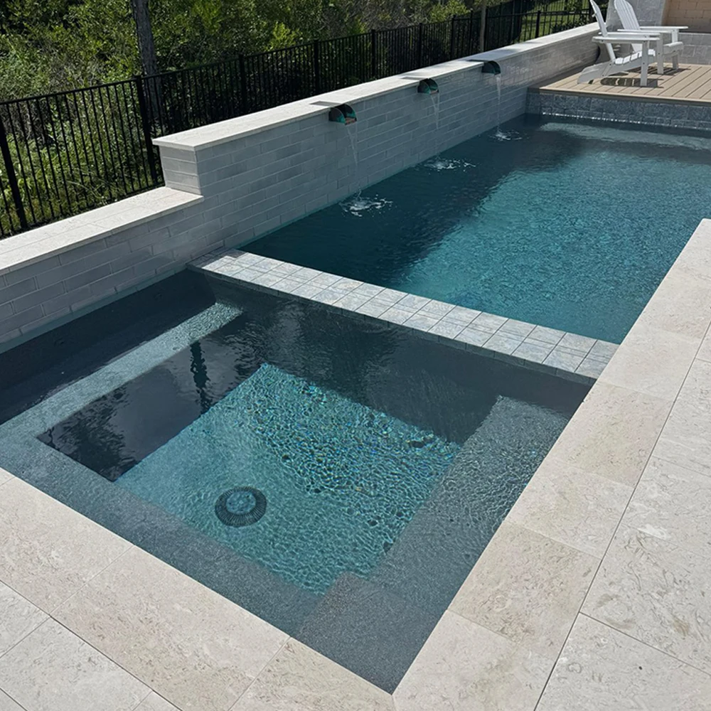 Custom Manufacturer House Large Size Swim Spa Tubs Prefab Pools Swimming Outdoor Fiberglass Pool Shells for Sale