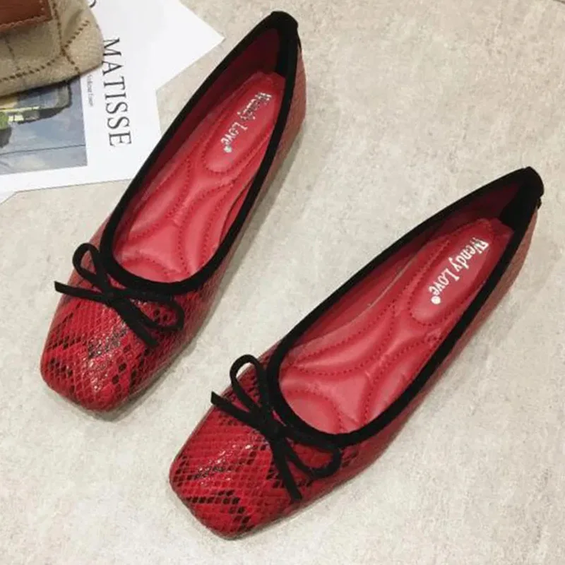 Spring Summer Fashion Flats for Women Boat Shoes Elegant Flat Office Lady Shoes Casual Women Flats Brand Woman Footwear A3415