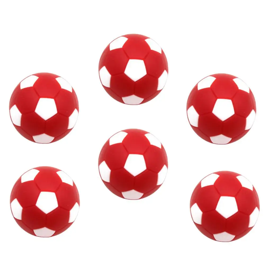 Set Van 12 Tafelvoetbal/Voetballen Voor Tafelspellen-Indoor Plezier Voor Alle Leeftijden