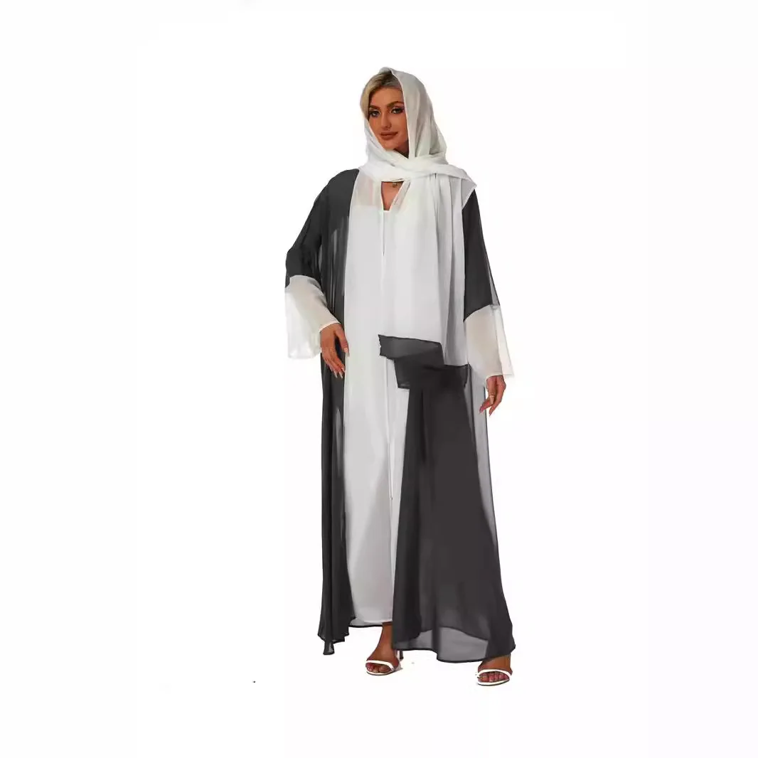 Ramadan Muslim Abaya for Women Party Long Robe Headscarf Jalabiya Eid Dubai Abayas Kaftan Islam Vestidos Arab Morocco Dresses