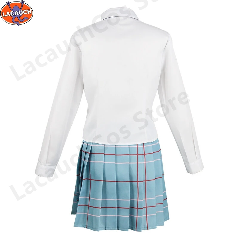 アニメ「私のドレスアップダーリン」マリン・キタガワ、五条悟コスプレ衣装、ウィッグと靴付きスクールユニフォームJK、女性と男性向け