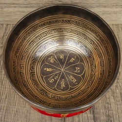 20cm 22cm 24cm 26cm Nepal Handmade Singing Bowl Himalaya bowl Om mani padme hum sound bowl Sound Healing