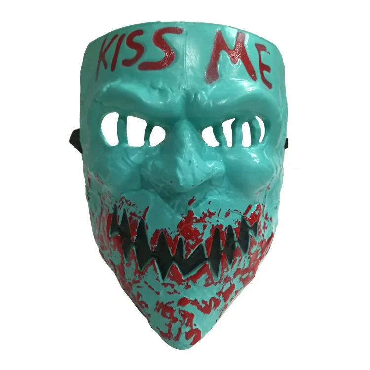 Graffiti töten mich Maske Smiley-Maske menschliche Entfernung Plan Maske alte Männer und Frauen küssen mich Maske Halloween-Maske Voll gesicht Cosplay-Maske – Detail 31