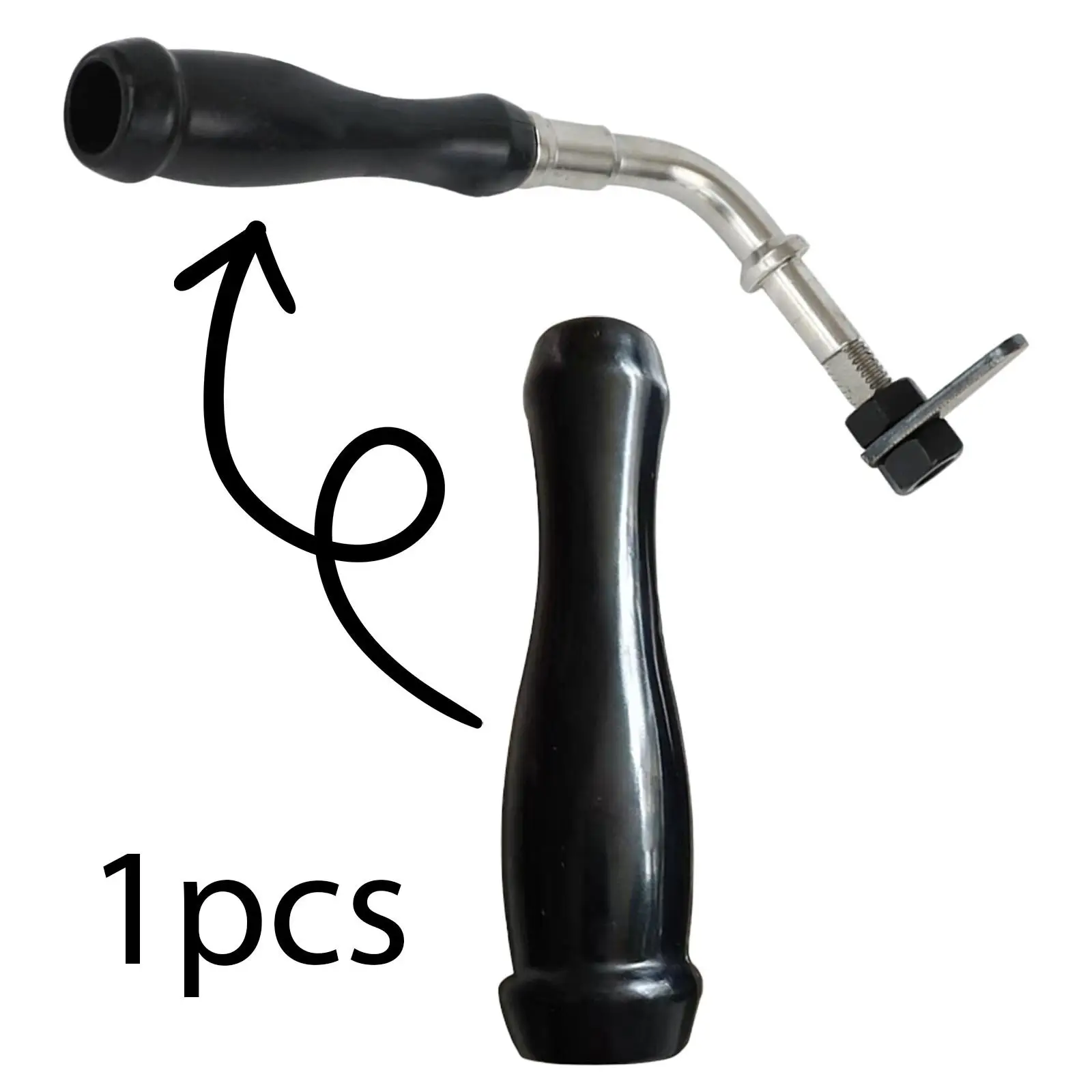 Fireplace Door Handle Upgrade Flexible Tube Repair Kit for Wood Fireplace Accessories Insert Support