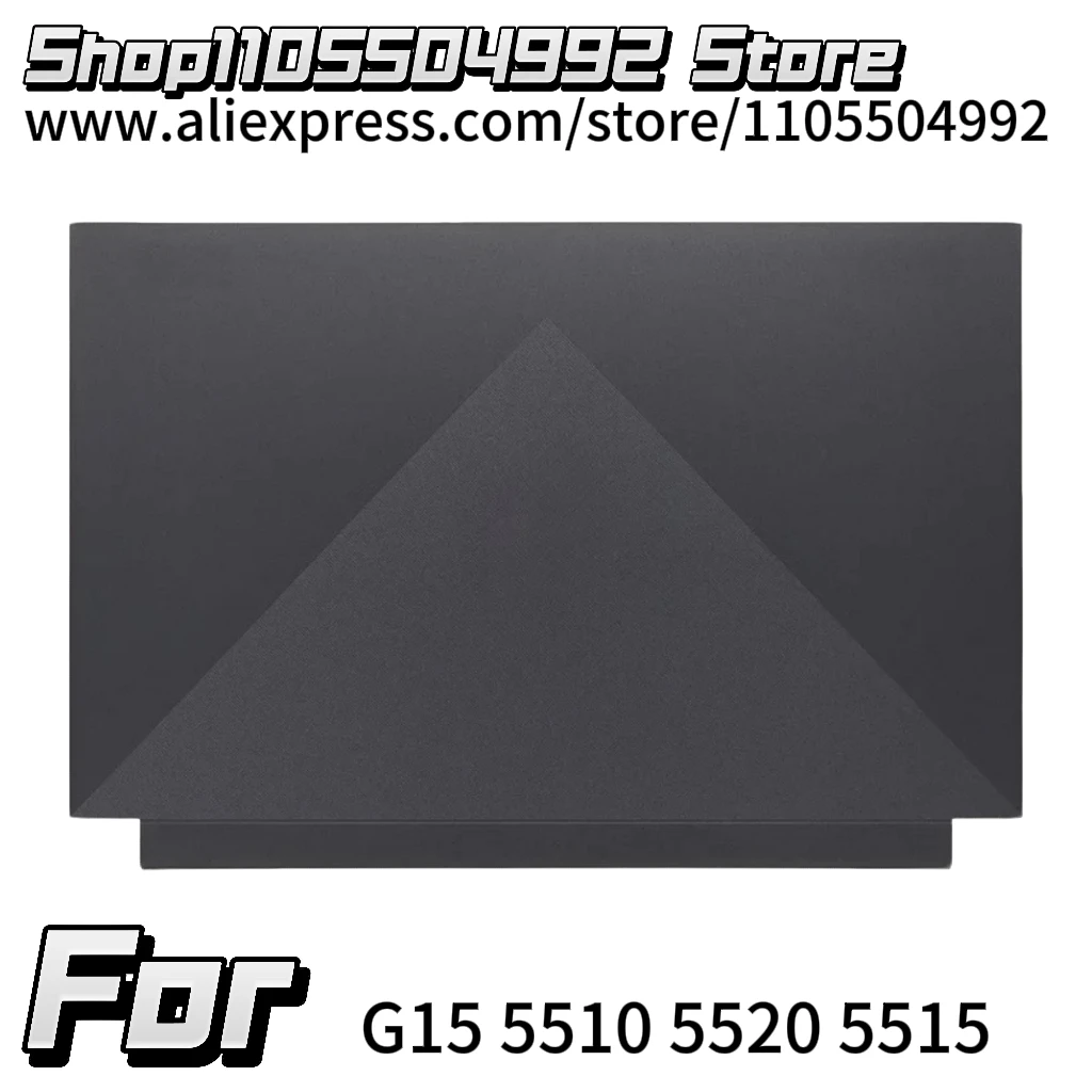 New For G15 5510 5520 5515 08MNTR 0HXRTH Laptop LCD Back Cover Rear Lid Top Housing Case Front Bezel Frame Shell Black