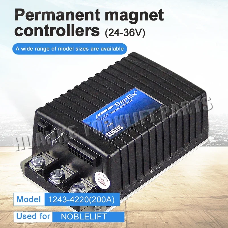 China wholesale original  Curtis controller 24v to 36v 200A  dc motor speed controller 1243-4220(200A) for forklift