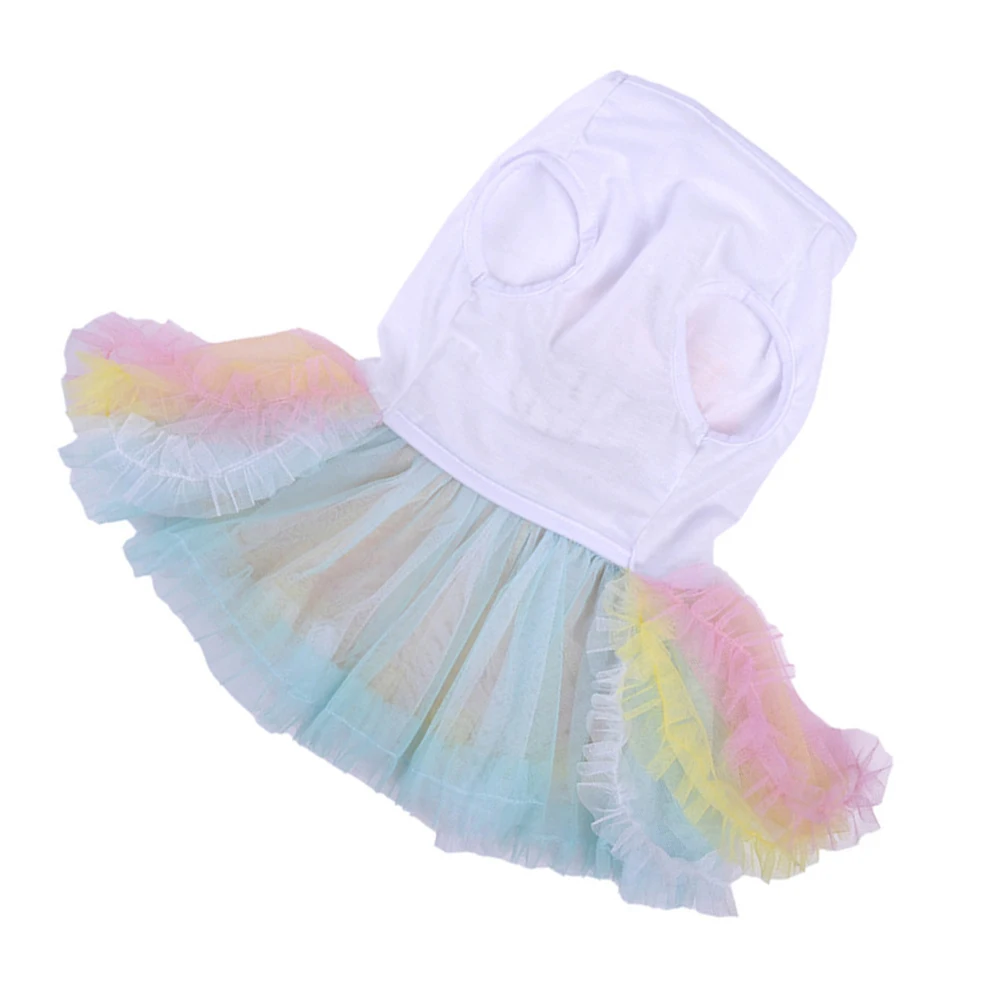 

Cake Skirt Pet Clothing Fashionable Dog Dress for Small Dogs Party Photoshoot Puppy Skirt Pets Clothes Stretchy Comfortable