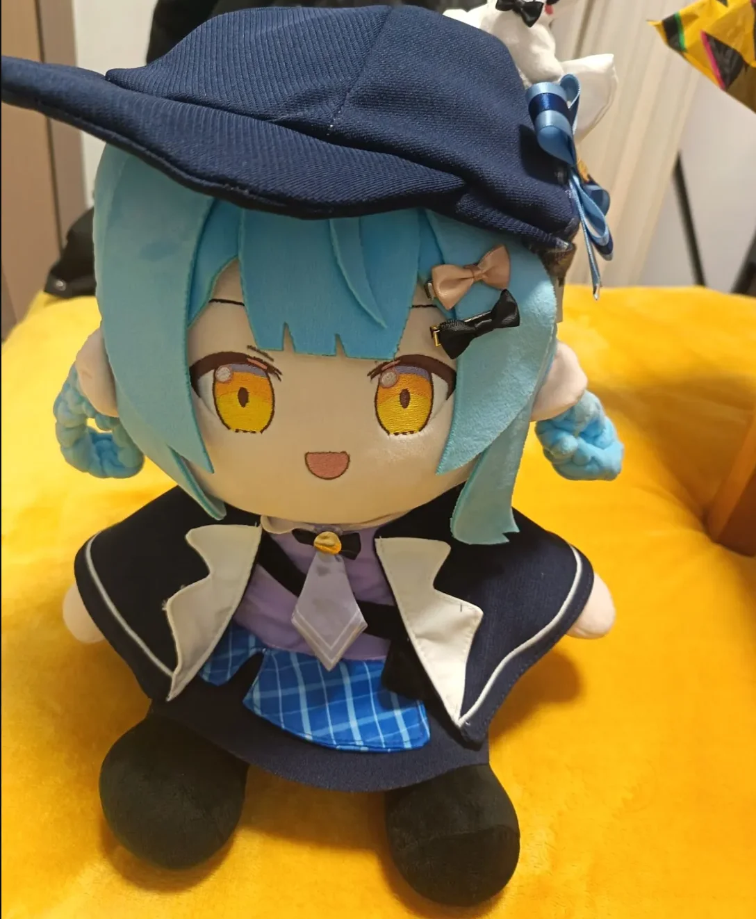 

Плюшевая кукла-персонаж Orange Shirley Magical Girl Witch Trial, 30 см, милая, для косплея, с мультяшной одеждой, игрушка-плюш