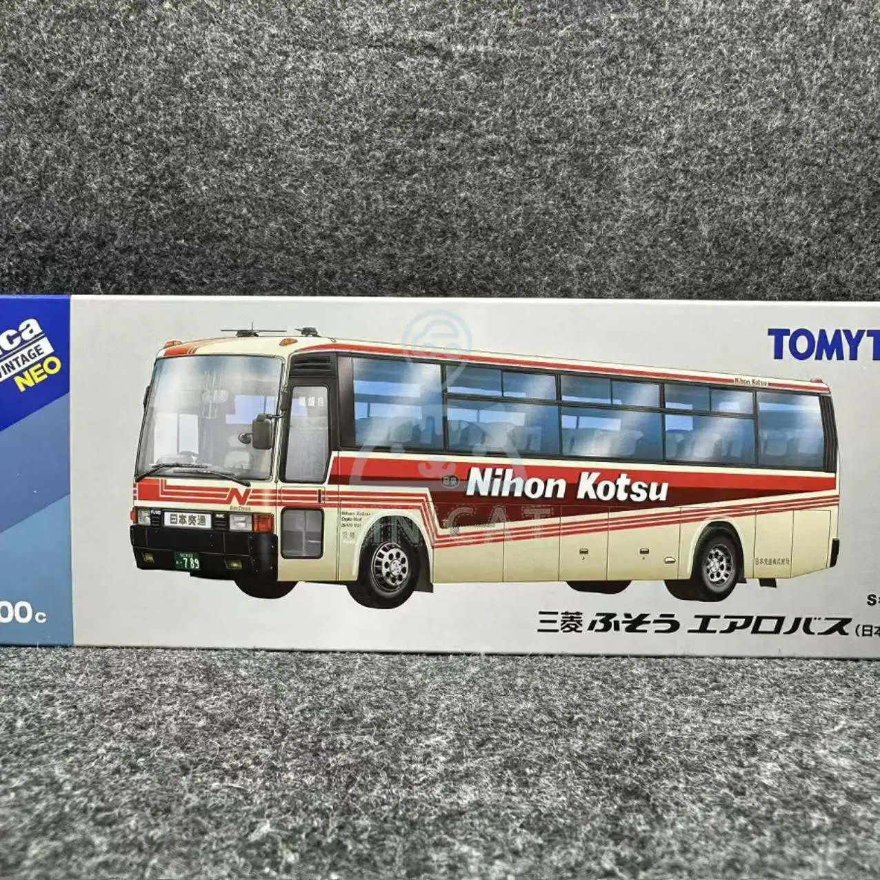 2412 TOMYTEC 1/64 TLV LV-N300c FUSO Air Bus Japan Transport alloy trolley model collection decoration