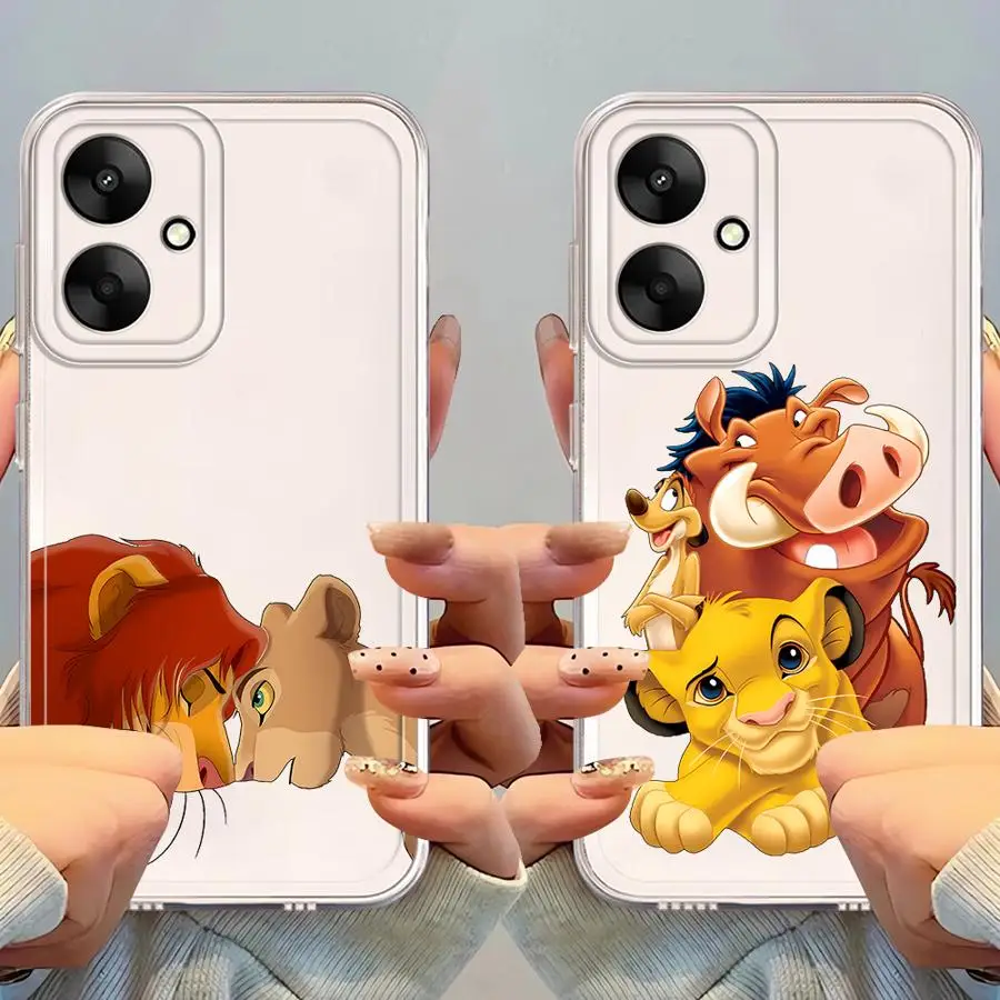 Funda blanda para Xiaomi Poco X3 Pro X3 NFC Disney Rey León Lindo