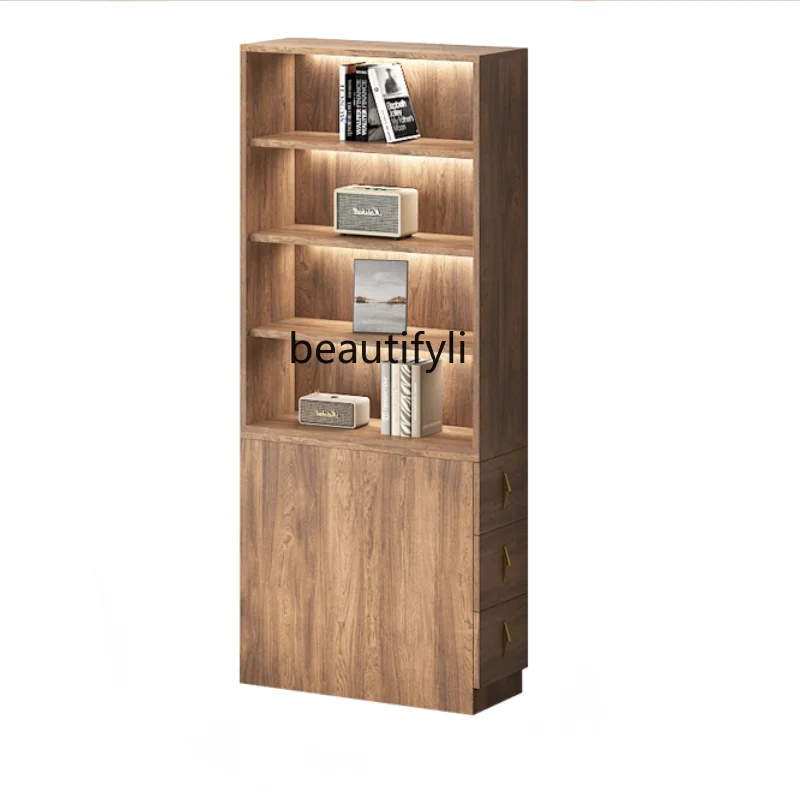 Sofa Side Cabinet Gap Storage Cabinet Side Pull Cabinet Solid Wood Cabinets Bookcase Locker