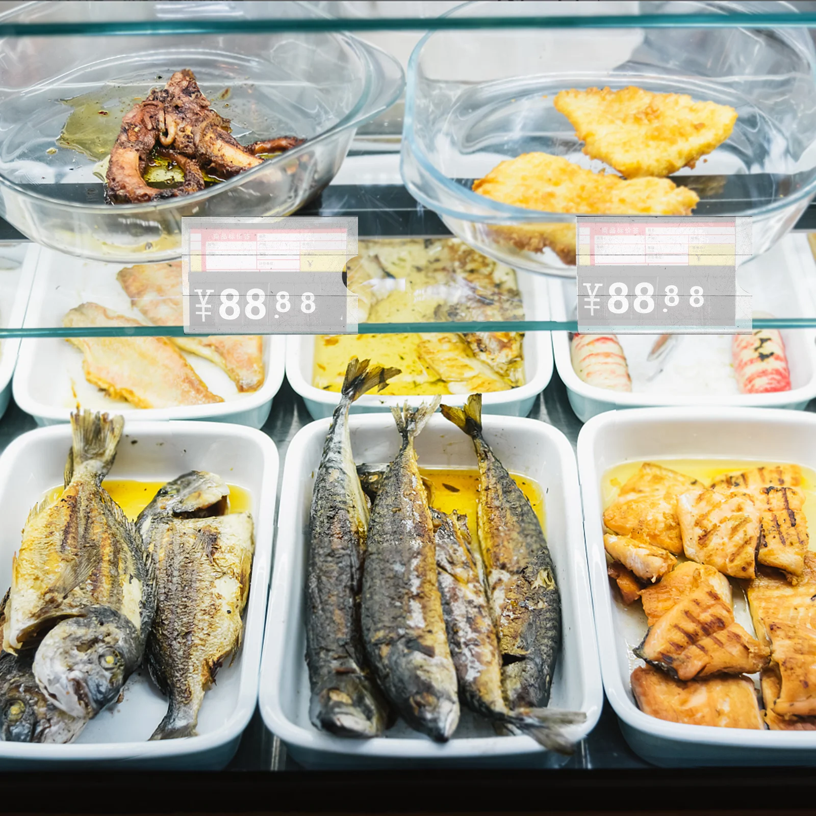 

30Pcs Transparent Price Tag Holders Acrylic Label Holders for Retail Shop Shelf Price Display Supermarket Display