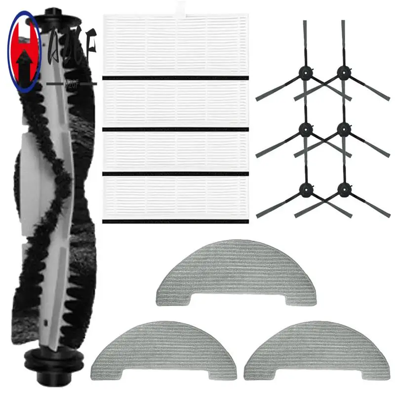 A26F-Replacement Spare Parts For Vactidy T6 /T7 /T8 Robot Vacuum Main Brush Side Brush HEPA Filter Mop Pad Accessories