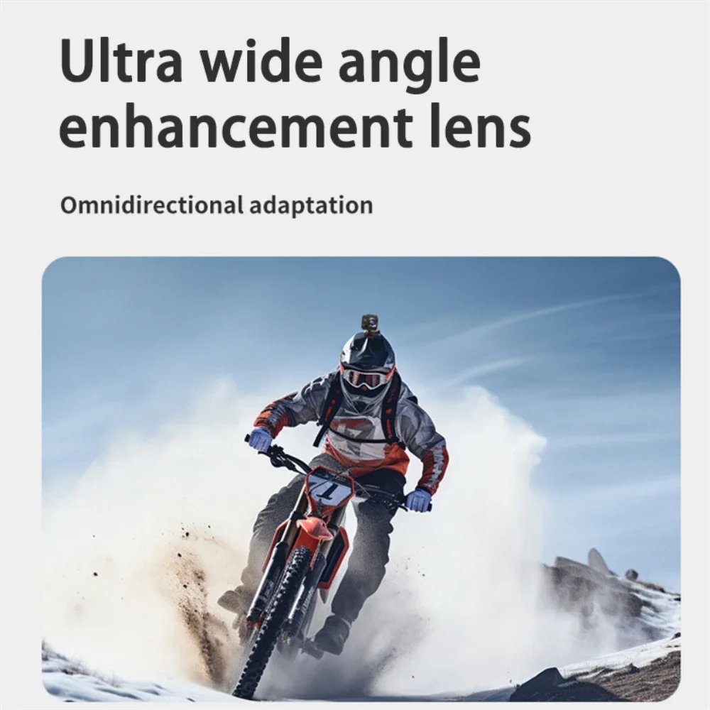 Picture 3: 5K 4K60FPS Action Camera IPS Touch LCD EIS  DVR 30M Waterproof 5X Zoom Sport Camera With Wireless