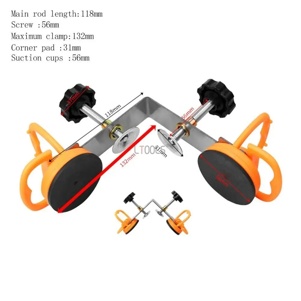 Suction Cup Holder Ceramic Tile Marble 90 Degree Right Angle Fixing Tensioning Large Board Splicing Adjustment Shaping Leveling