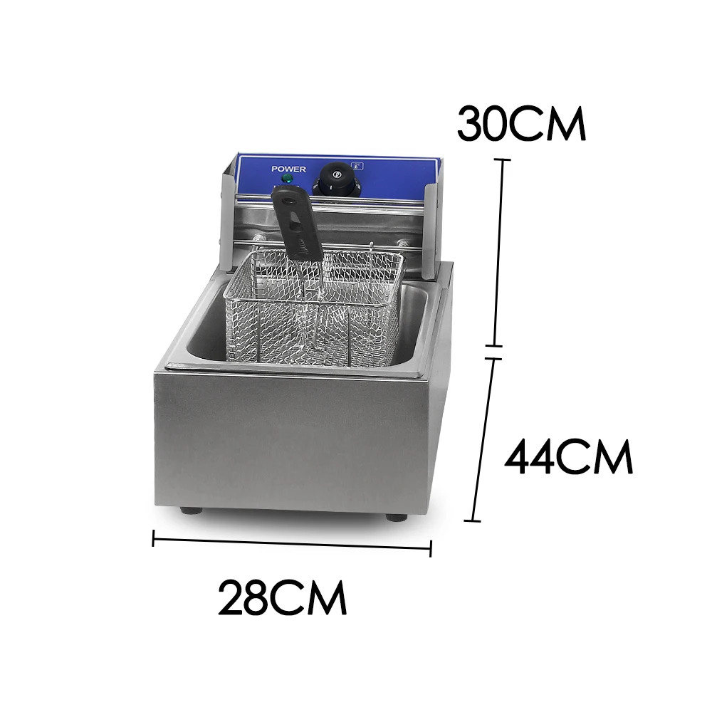 ITOP-máquina eléctrica para hacer Churros, lote de 5l, 6l, 5 boquillas