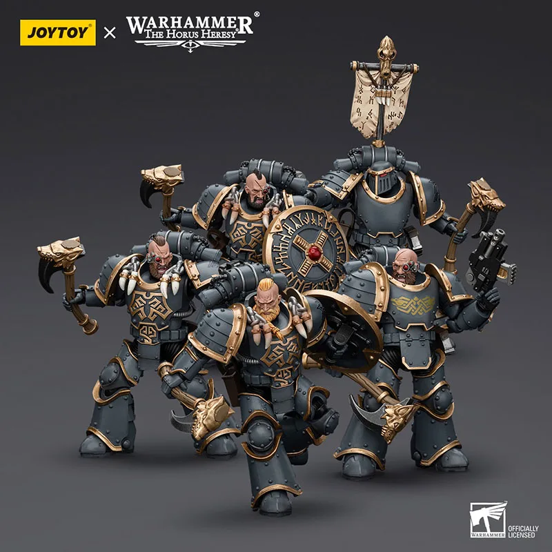 

JOYTOY Warhammer The Horus Heresy 1/18 Космические Волки Серый рассекающий набор экшн-фигурка Мини Военная Модель игрушка