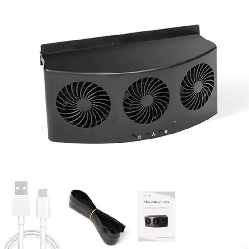 Ventilador automóvil velocidad E8BC para mayor comodidad flujos durante los viajes