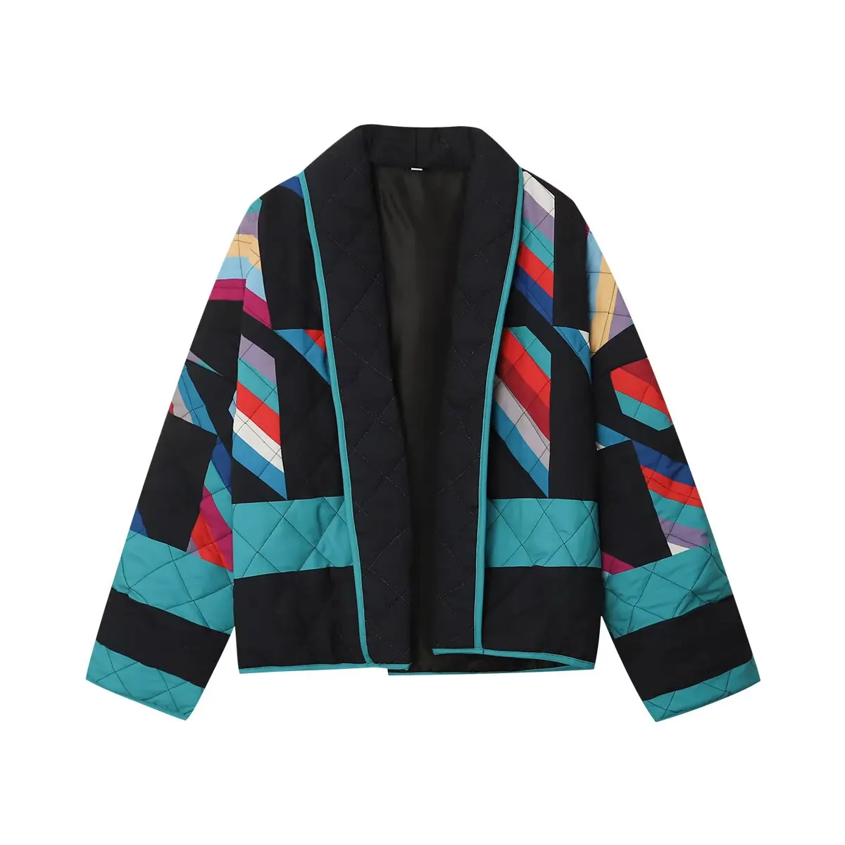 

Women 2025 Autumn Chic New Fashion Thickened Cardigan Jacket Coat Vintage Lapel Long Sleeve Casual Female Outerwear Chic