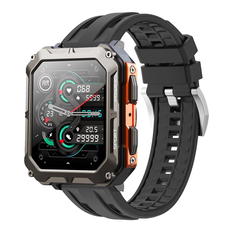 Cinturino da 22 mm per accessori Smartwatch C20 Pro cinturino di ricambio cinturino per cinturino sportivo in silicone C20 Pro
