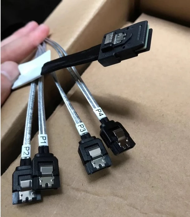 

Для Amphenol обратный реверс mini sas 8087-4 * основная плата sata 6G кабель для передачи данных 1 минута 4 1 минута 4