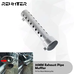 Motorcycle 35MM Exhaust Silencer Exhaust Pipe Muffler Insert Baffle Universal For Harley Softail For Kawasaki For BMW For Honda