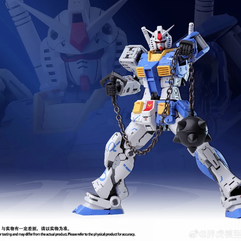 الدهون القط نموذج 1/100 عمل الشكل Mg Rx-78-2 001 Ver.9 التنين تشو لان البدلة المتنقلة التجمع نموذج تمثال نموذج الهدايا اللعب
