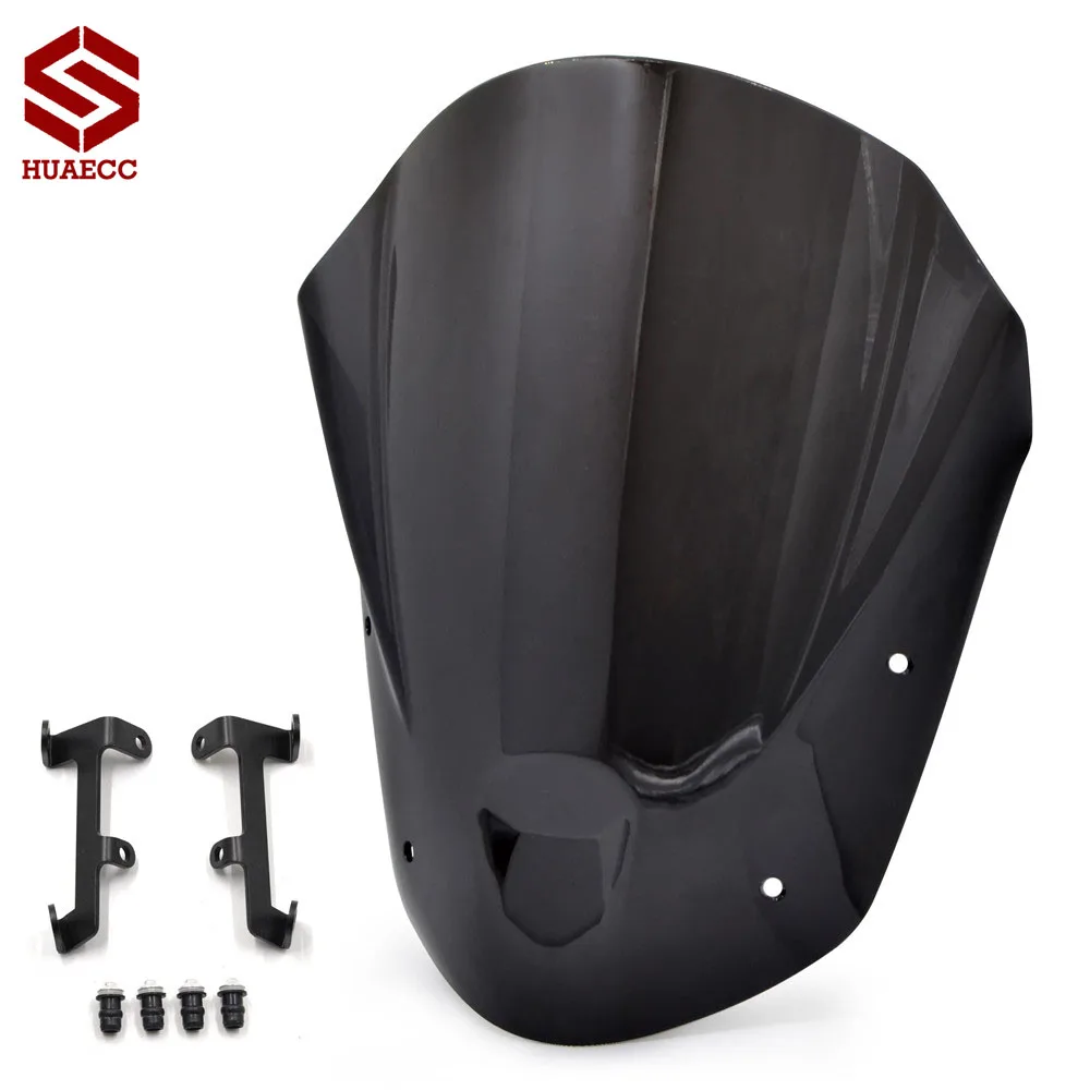 Motorcycle Wind Deflectors Windshield Windscreen for Yamaha MT09 MT-09 FZ09 FZ-09 2013 2014 2015 2016 Wind Protector