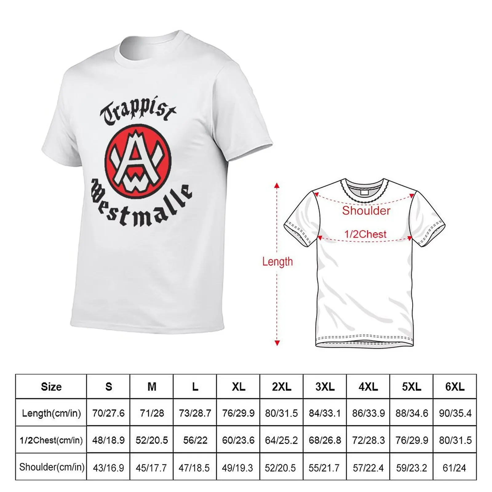 trappist westmalle Essential T-Shirt man t shirts for men casual t shirt man luxury T-Shirt