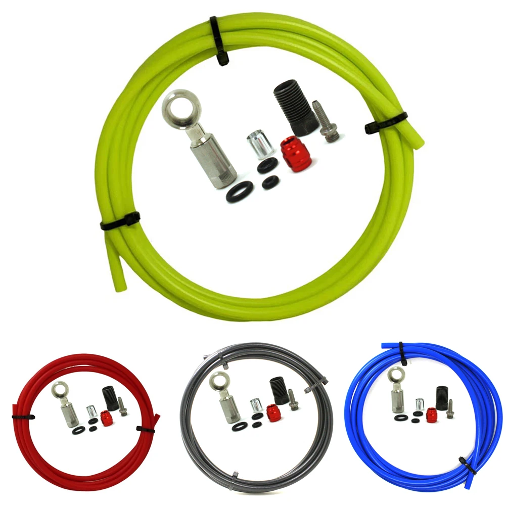 Bicycle Hydraulic Disc Brake Cable Tube Set 2M Conduit Including Connector Group For SRAM Code RSC/R Brakes Accessories