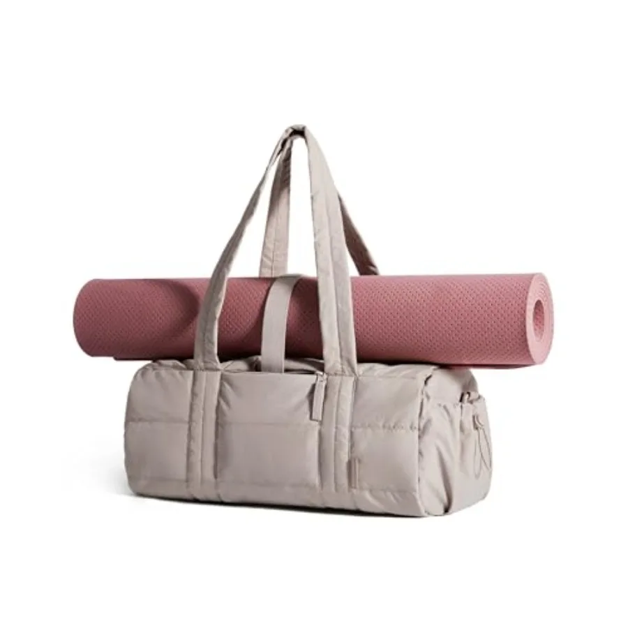 BAGSMART Bolsa de Gimnasio Reiki para Mujer, Bolsos Cruzados Mini/Mediano para Mujer, Bolsa de Baile de 5L con Correa Desmontable, Bolsa de Yoga de 15L