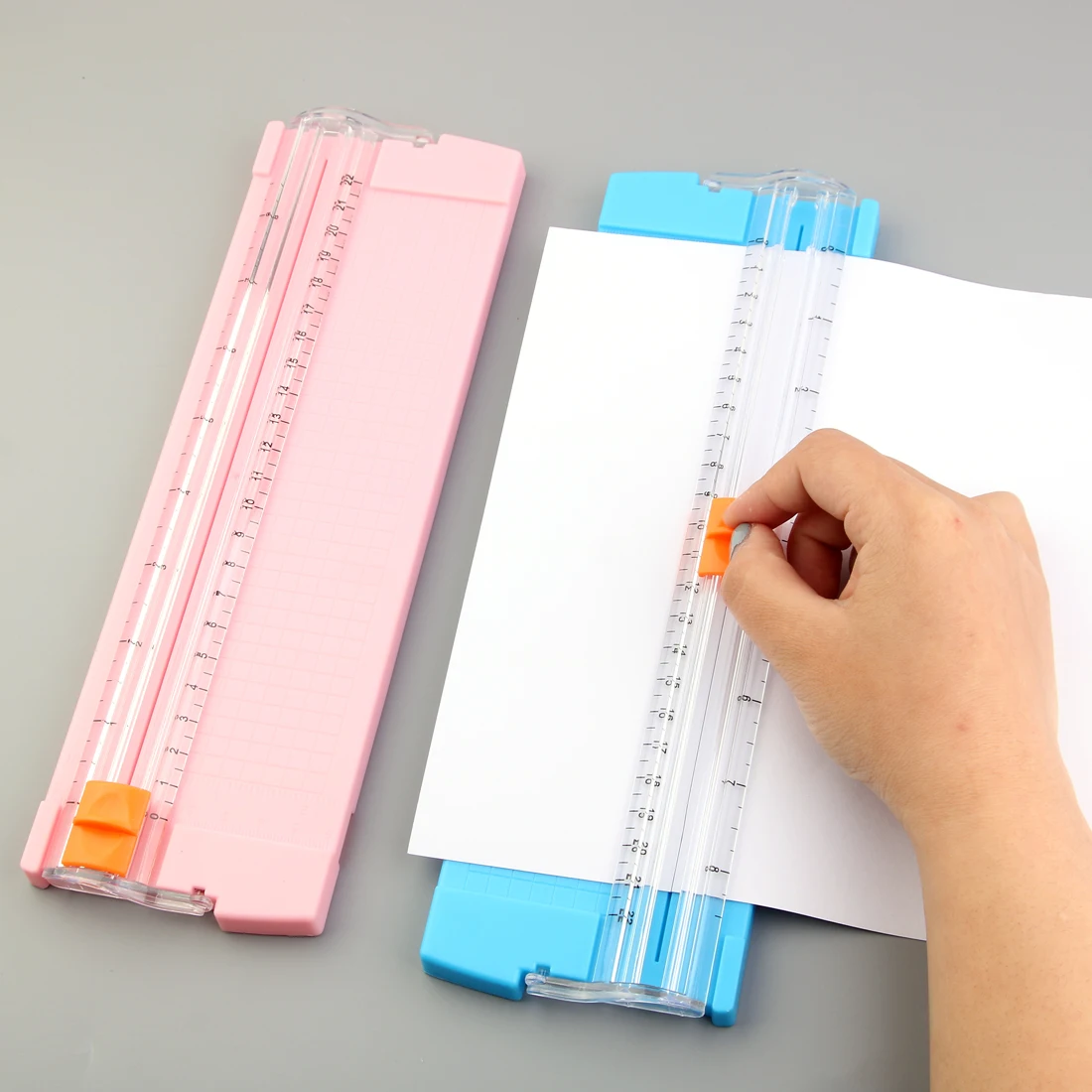 1 قطعة A5 الورق المتقلب المحمولة الة قطع الورق للتسمية اوريغامي بطاقة صور قسيمة سجل القصاصات البطاقات مغلفة ورقة والحرف #1