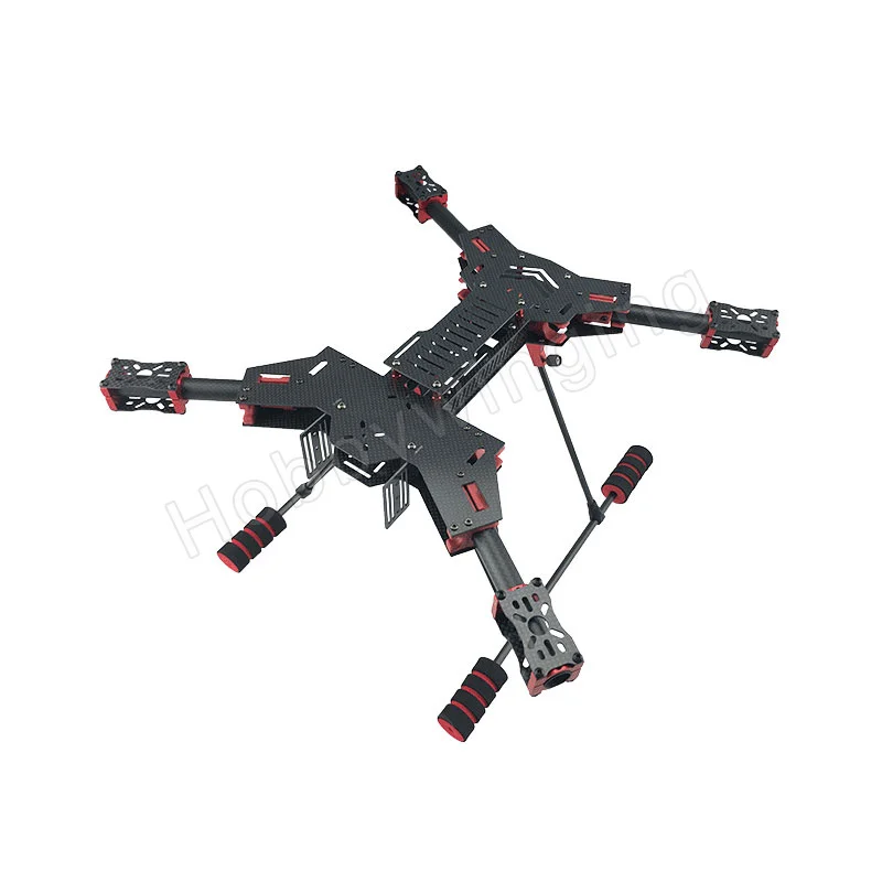 JMRRC H450 Carbon Fiber Folding FPV Quadcopter Aircraft Frame Kit with Ultra-light Landing Gear H4 Rack