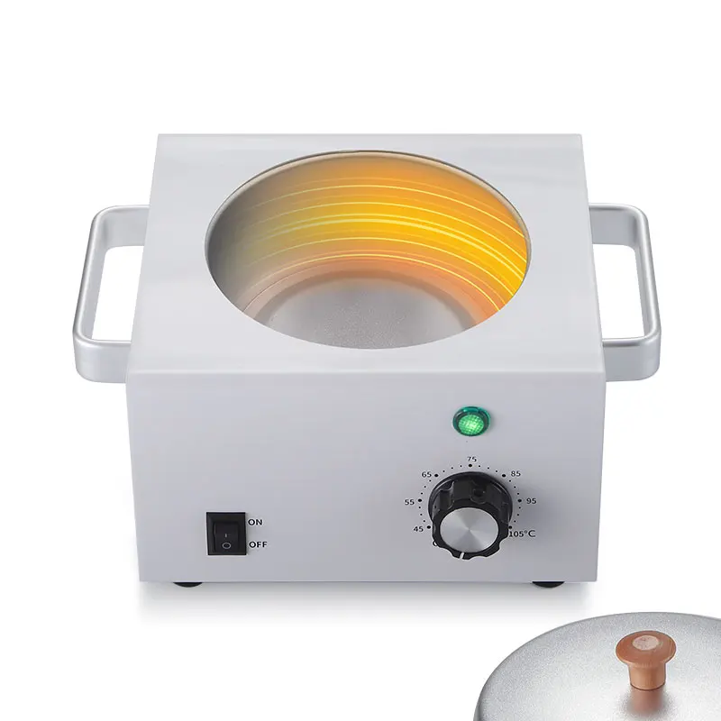 New design double pot 500ml*2 professional wax warmer for heating wax