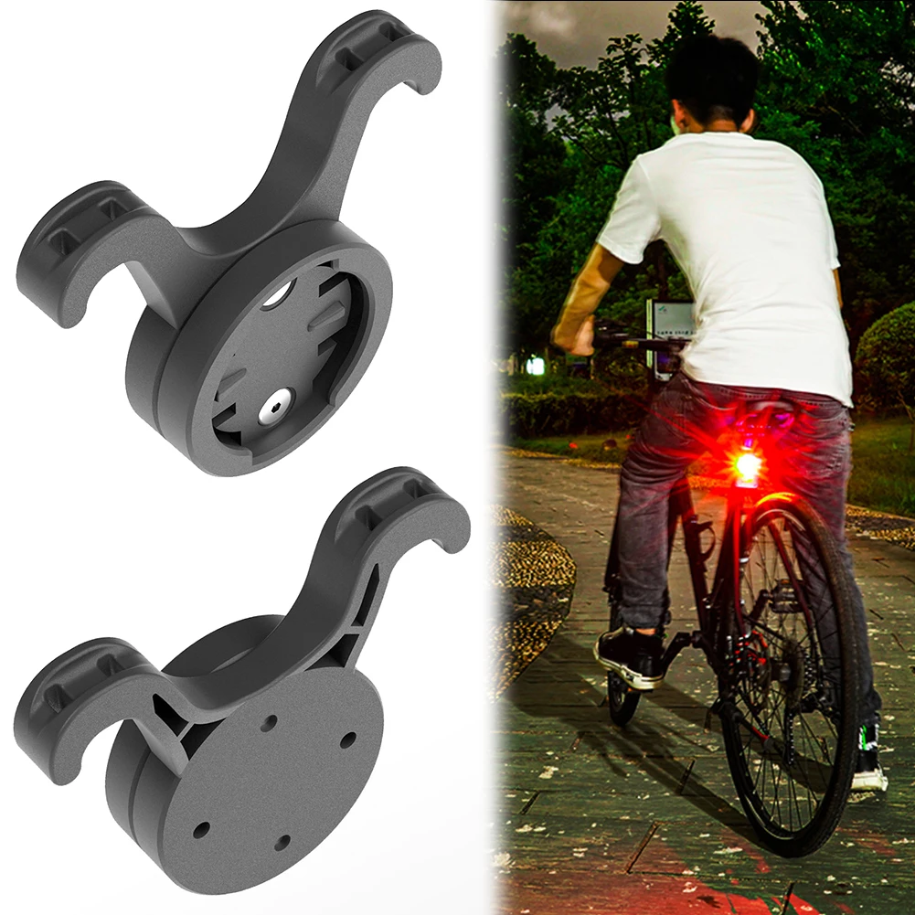 1-5Sets Bicycle Saddle Rail Rear Light Bracket Seatpost Mount LED Lamp Stand for Garmin Varia Radar Rearview Saddle Lamp Stand image 4
