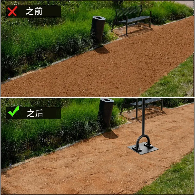 #Suitable ForAmazon's New Hot-selling Detachable Steel Rammer Ground Compactor Rammer Garden Rammer Tool
