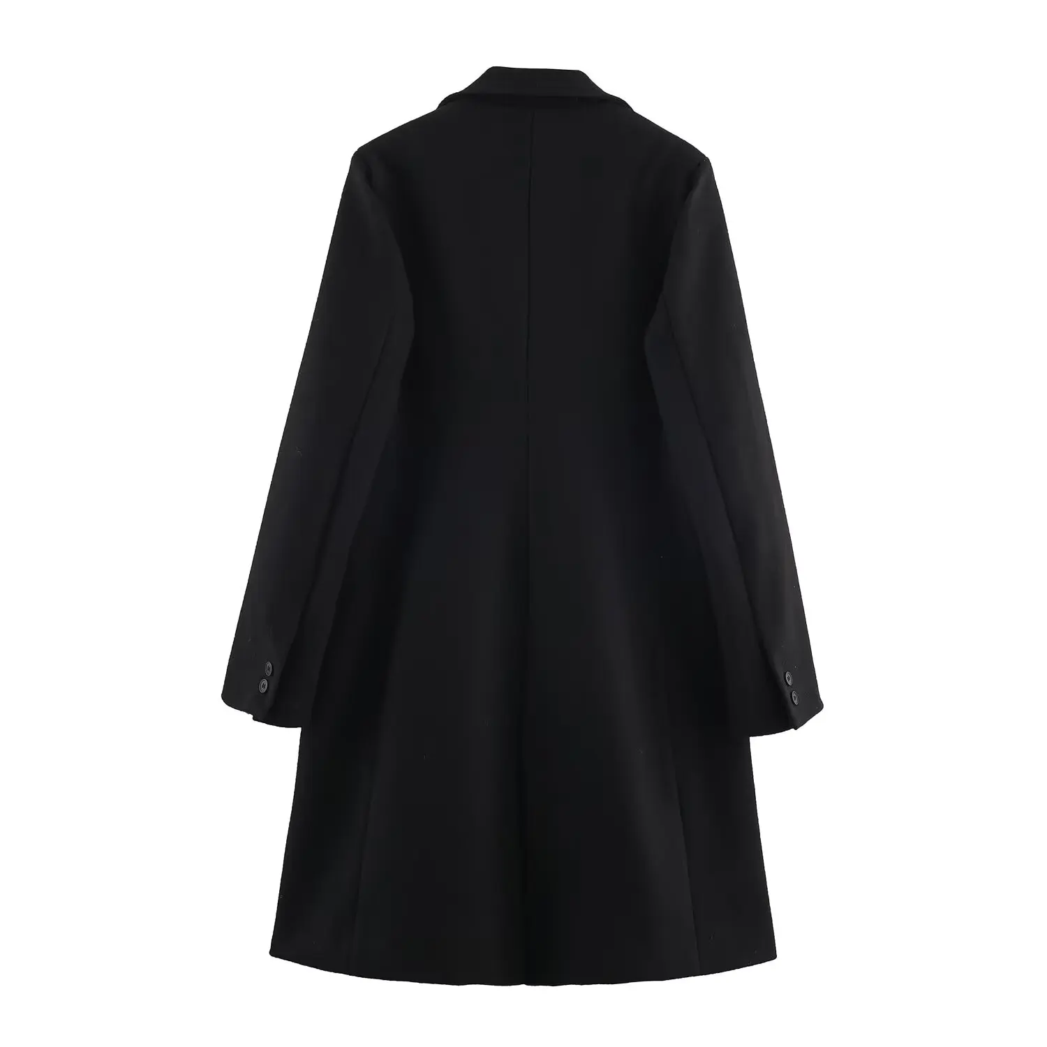 JNLEAOG ファッショナブルなソフトショルダーパッドコート女性の秋の新作 Sle ストリート Sle ロング Sve ポリエステル繊維アウターウェア