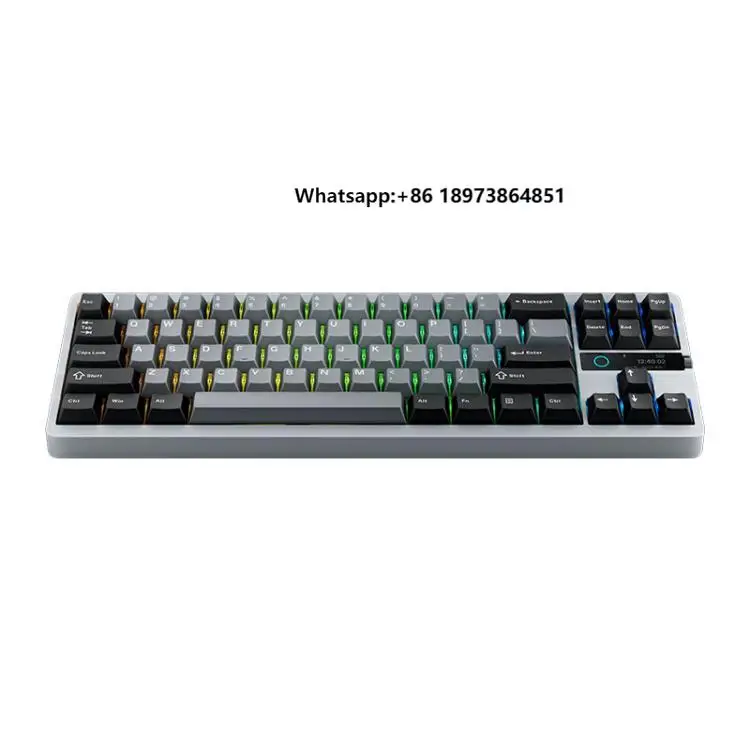 Newest Mechanical Keyboard MK71 Pro Wired / 2.4G / Triple Mode Gaming Keyboard Ultra-Portable Usb Keyboard Set