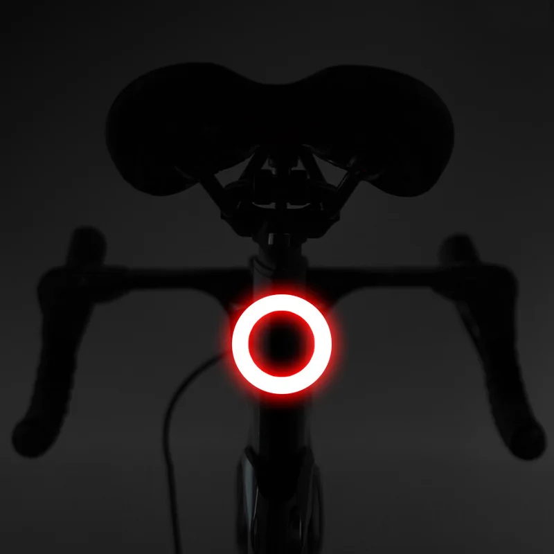 New Bicycle Taillight Cycling Lights Multi Lighting Modes USB Charging Led Flash Tail Rear Lights Bike Accessories image 4