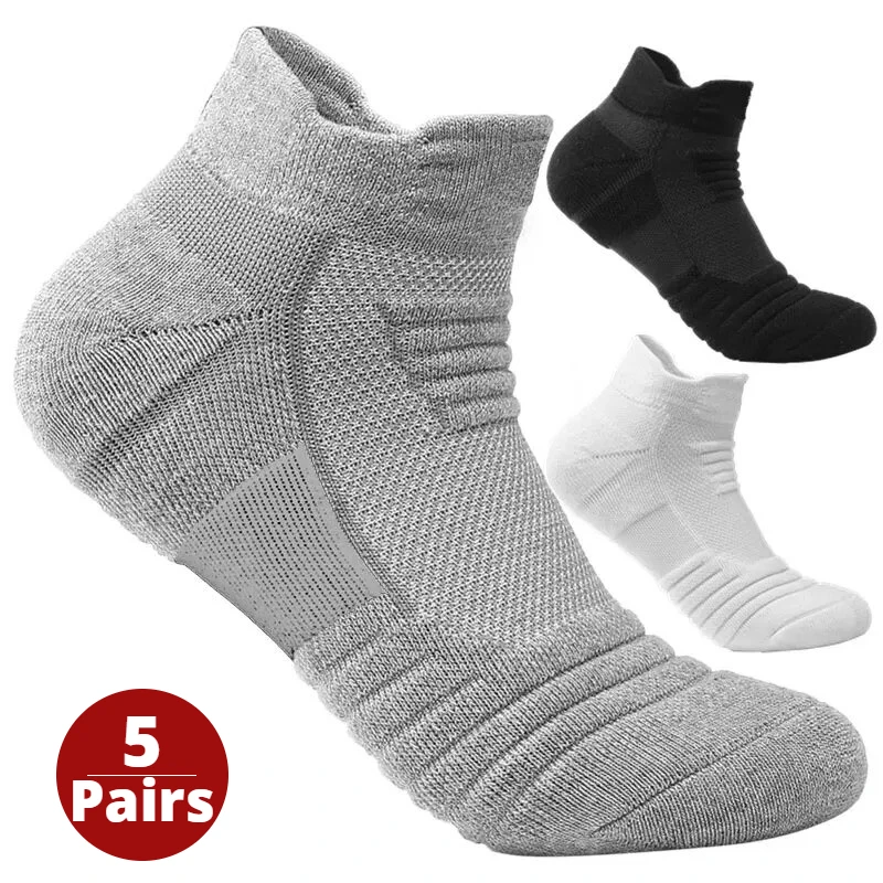 Anti-slip Football Socks Men Women Cotton Sock Short Long Tube Soccer Basketball Sport Socks Breathable Deodorous Socks