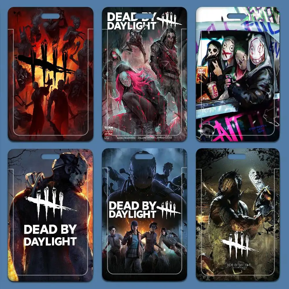

Держатель для ID-карт Game Deads By D-Daylight, чехол для кредитных карт, шейный ремешок, держатель для пропусков, подарок