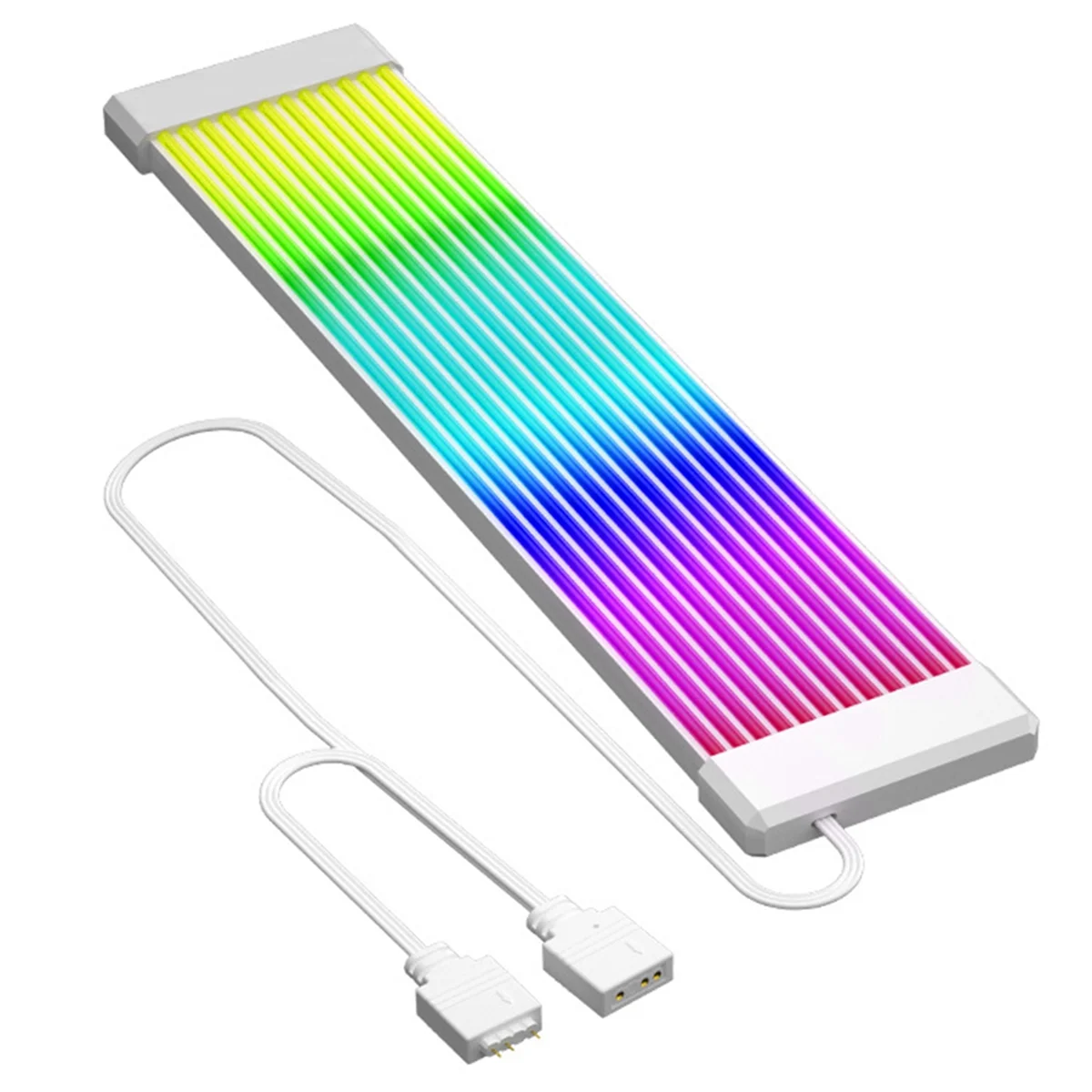 عملي RGB LED قطاع ARGB مزامنة المجلس للكمبيوتر إمدادات الطاقة ATX 24PIN GPU بطاقة الرسومات 8Pin كابل حالة X12