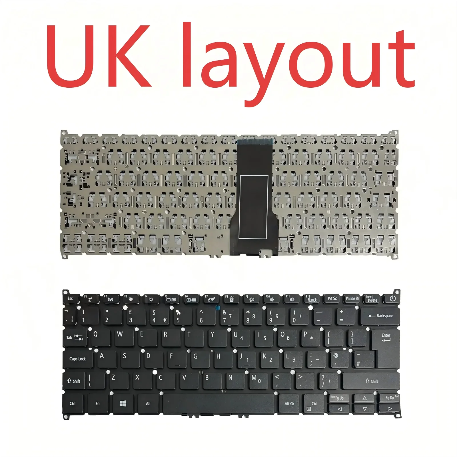 SF314-54 UK keyboard For Acer SF314-42 SF314-54G A314-35 SF314-56 SF314-58 N19H3 S40-10/20/51 S40-53